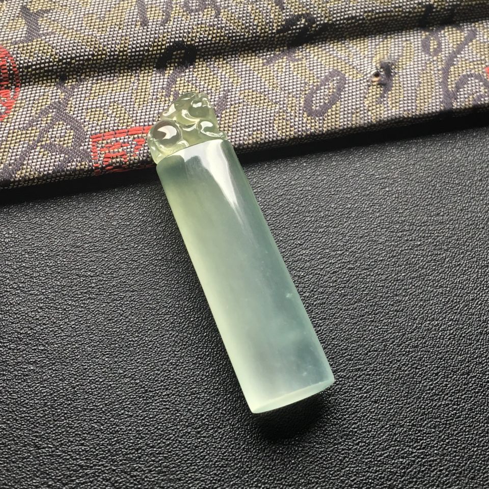 (超值推荐)冰种晴水貔貅印章/挂件