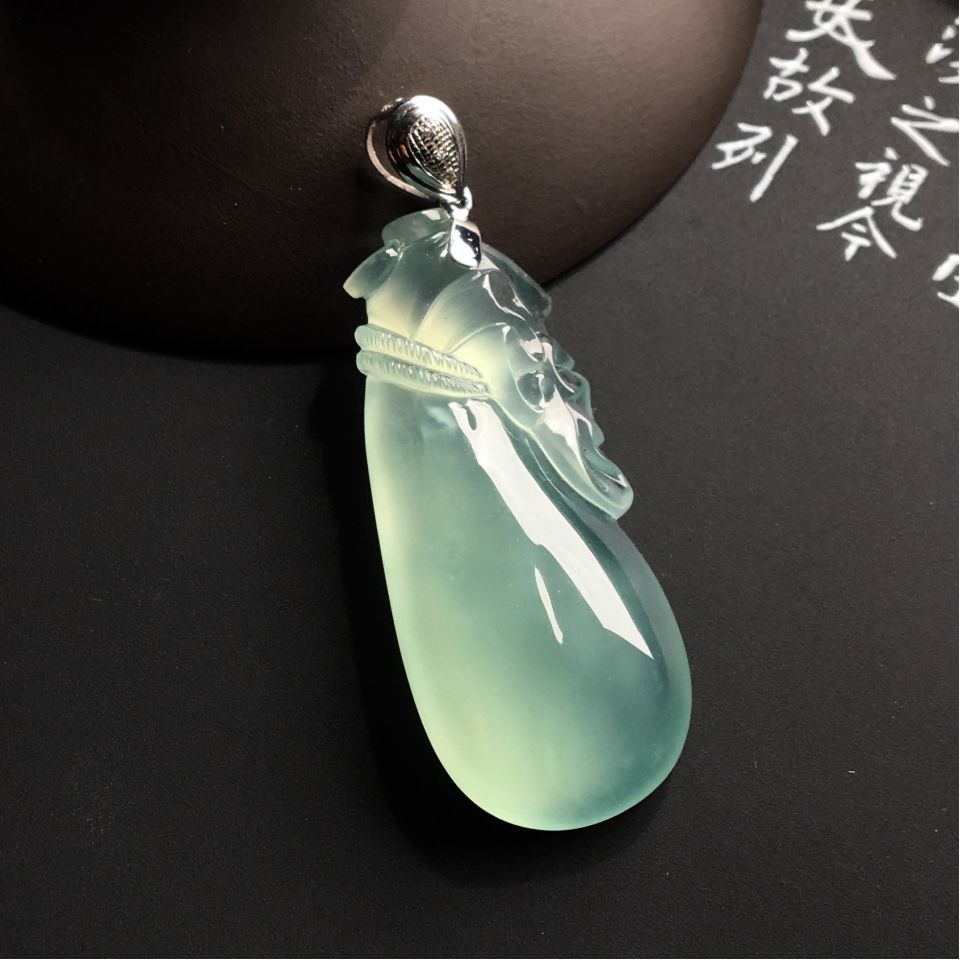 （超值推荐）冰种晴水代代有福挂件