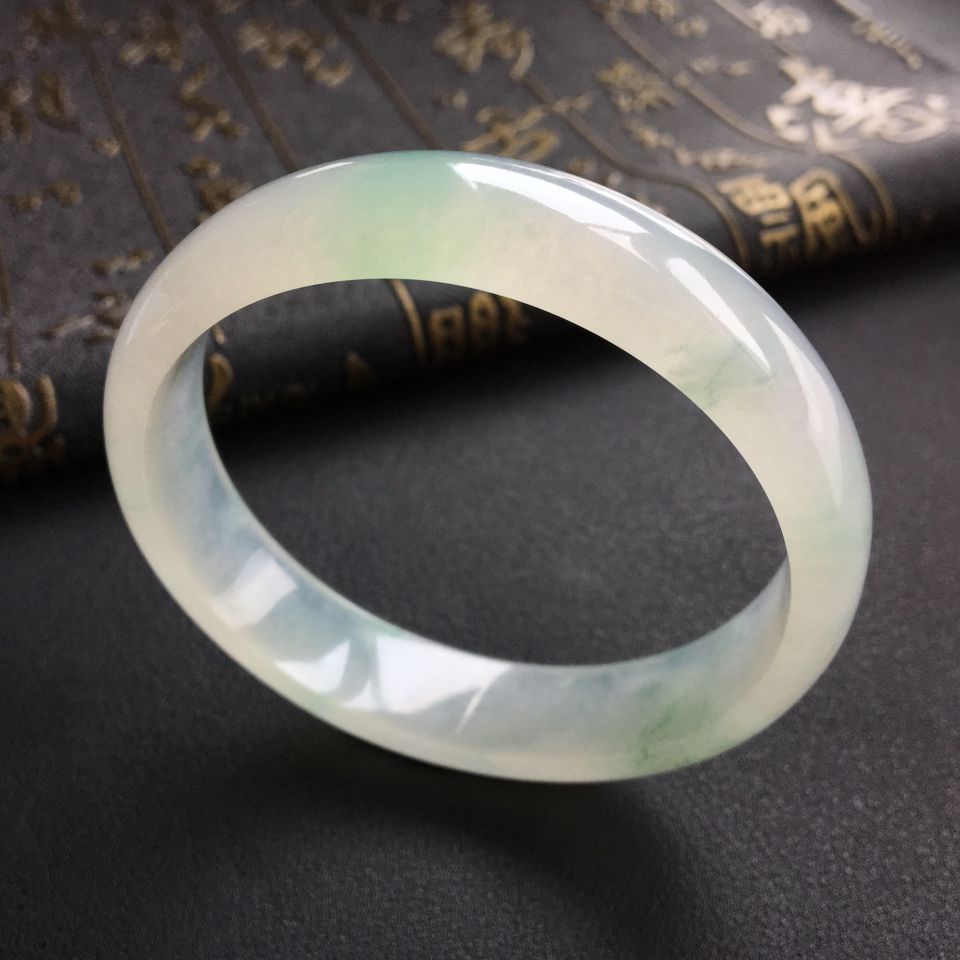 冰种飘花手镯(58.2mm)