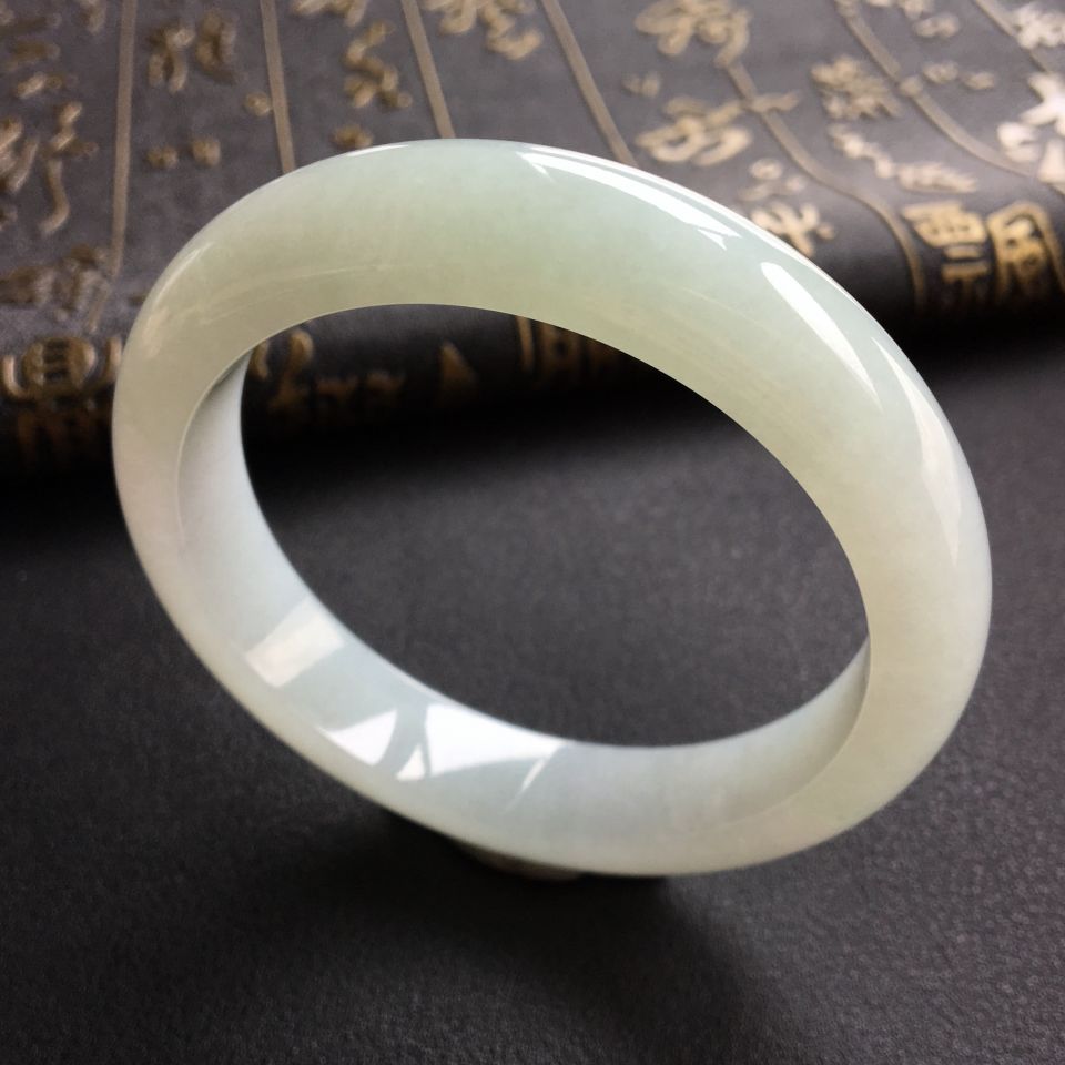 糯冰种晴水手镯(56mm)
