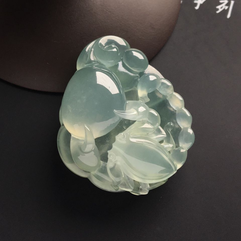 冰种晴水独霸天下挂件