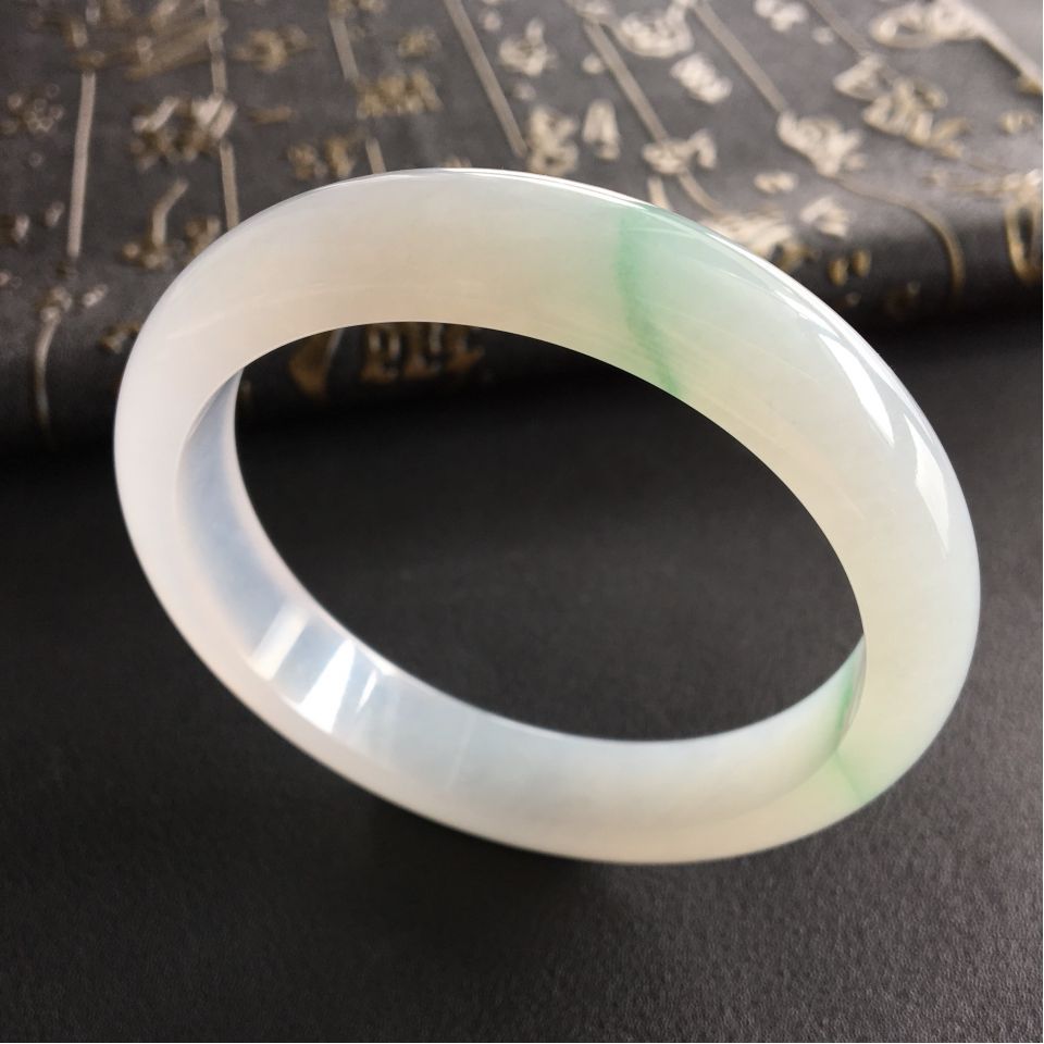 冰种飘翠手镯(59.5mm)