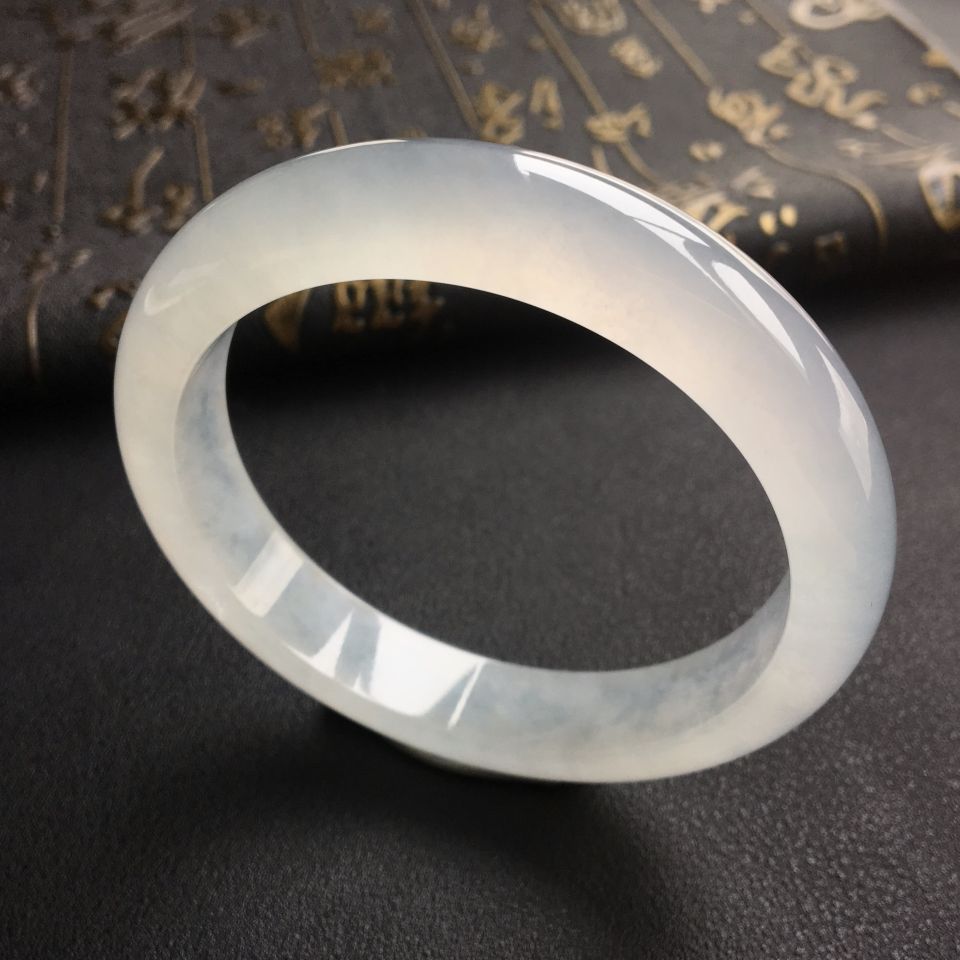 冰种淡晴水手镯(57.2mm)