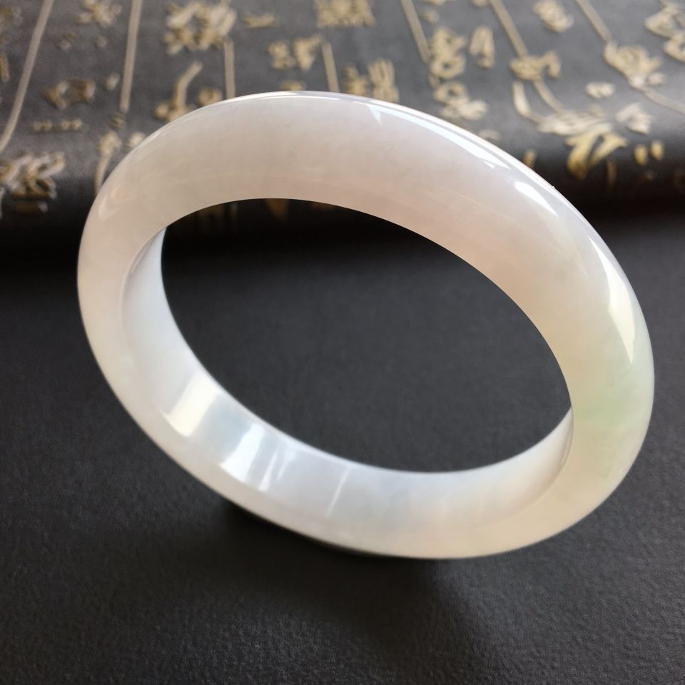 糯冰种晴水手镯(57.2mm)