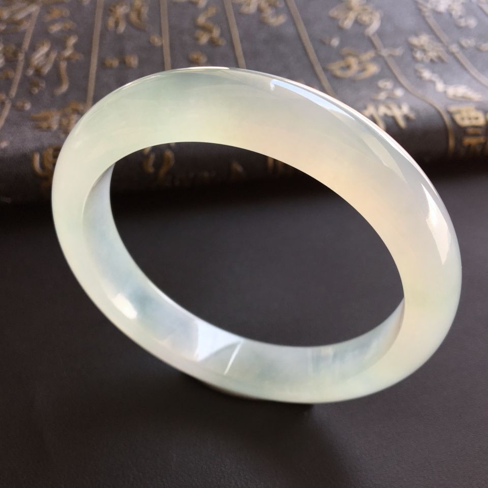 冰种晴水手镯(55.4mm)