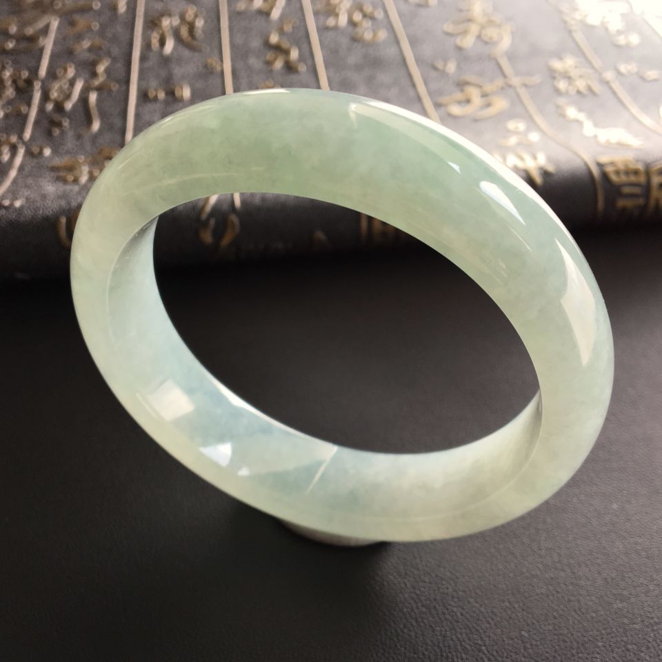 糯冰种晴水手镯(58mm)