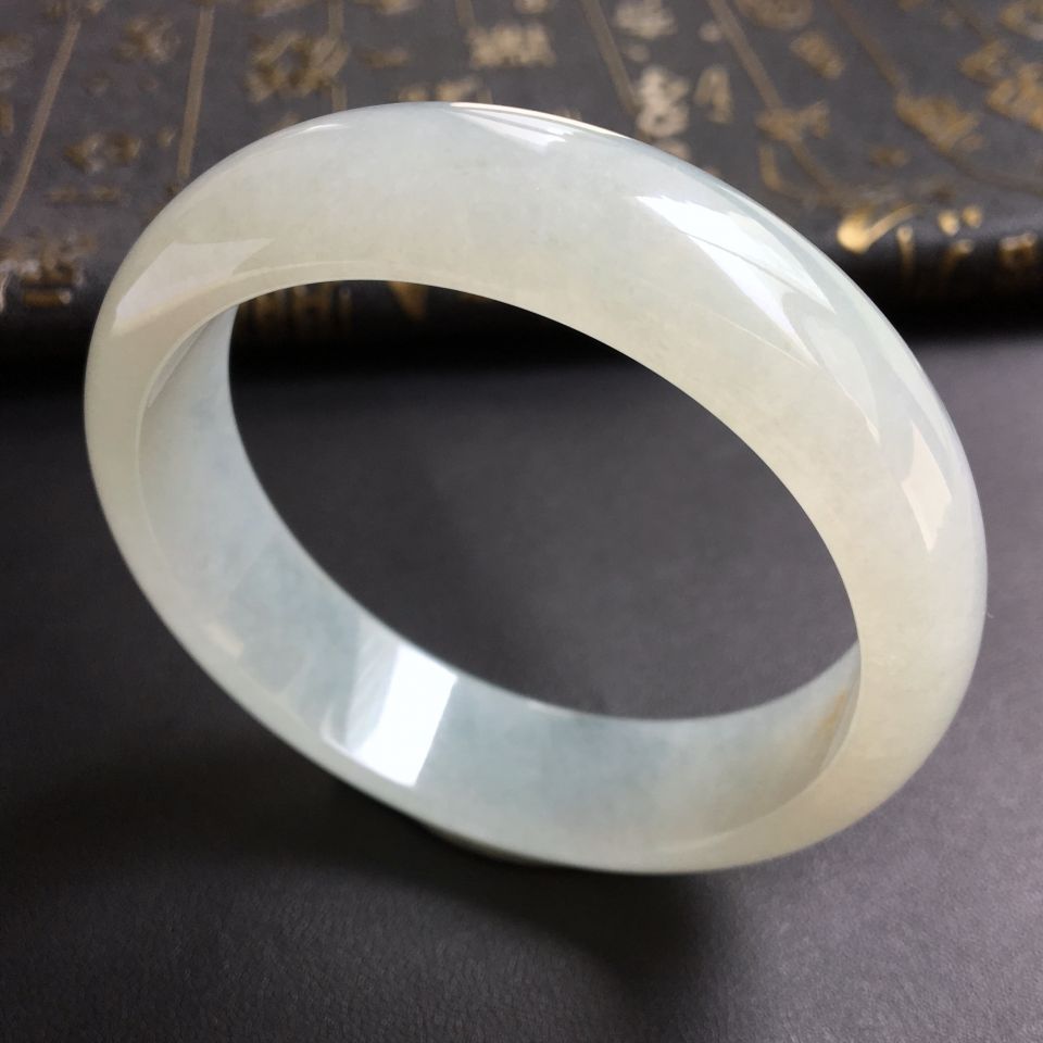 糯冰种晴水手镯(59.5mm)