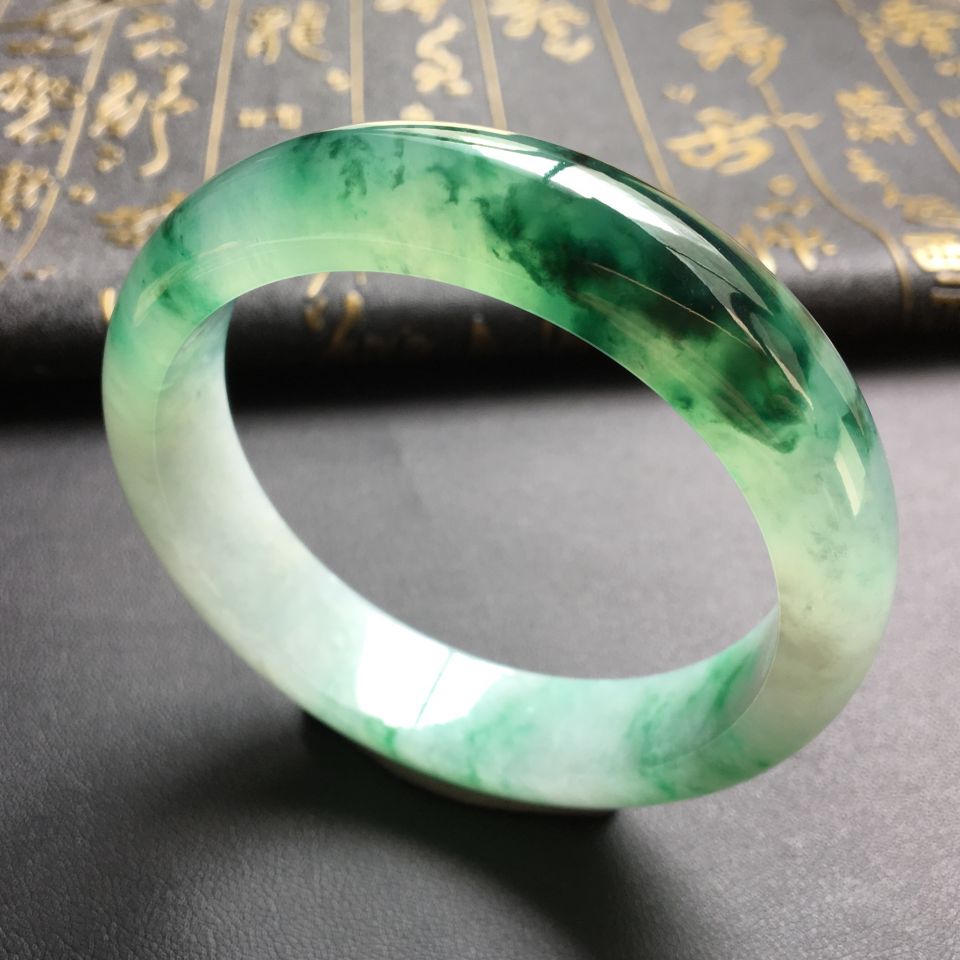 冰种飘花手镯(57.8mm)