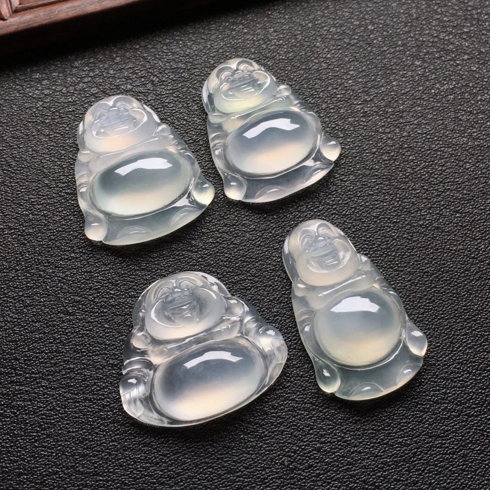 （一口价扫货）冰种淡晴水玉佛挂件一批走