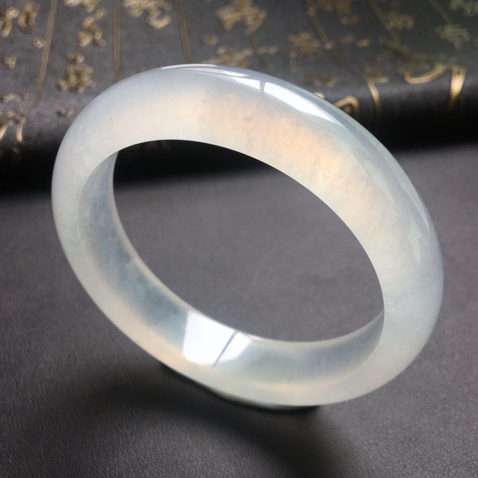 冰种淡晴水手镯(56mm)