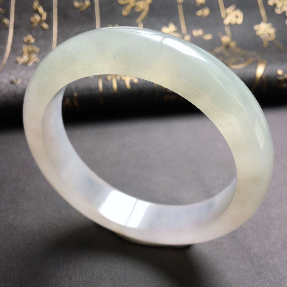 糯冰种晴水手镯(57.5mm)