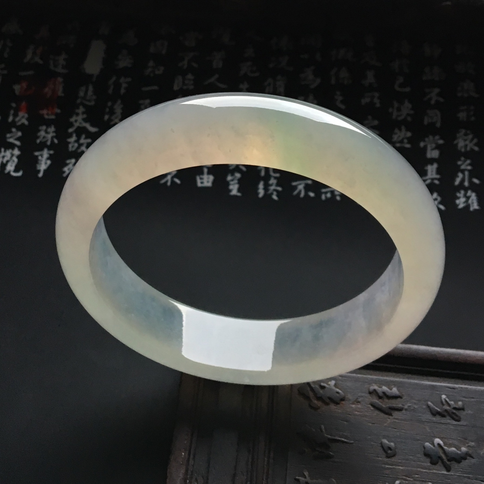 冰种淡晴水手镯（56mm）