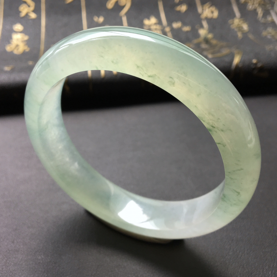 冰种飘花手镯(57mm)