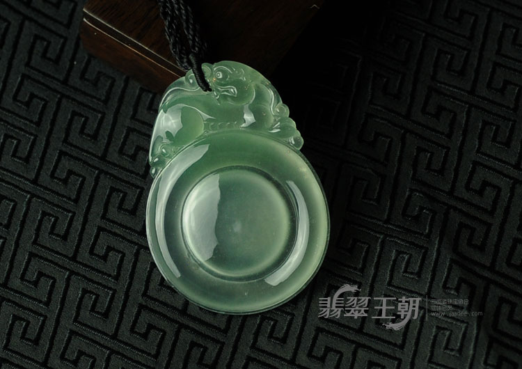 【蒸蒸日上】冰玻种晴底缅甸翡翠福禄寿挂件