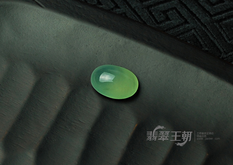 冰种晴水缅甸翡翠戒面
