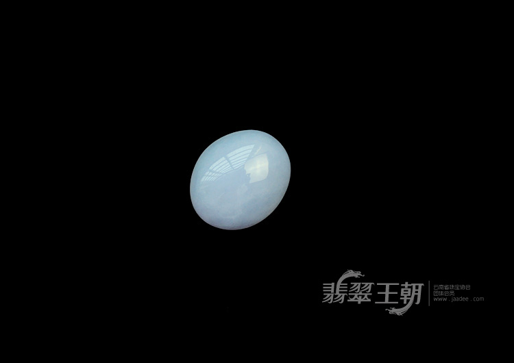 糯冰种紫罗兰缅甸翡翠戒面