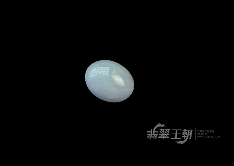 糯冰种紫罗兰缅甸翡翠戒面