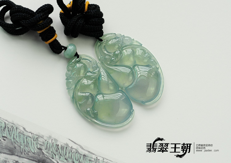 冰玻种晴水缅甸翡翠福禄寿挂件（单价）