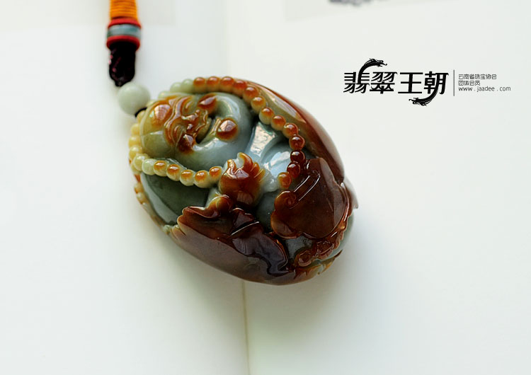 糯冰种晴水黄翡缅甸翡翠笑佛手玩件