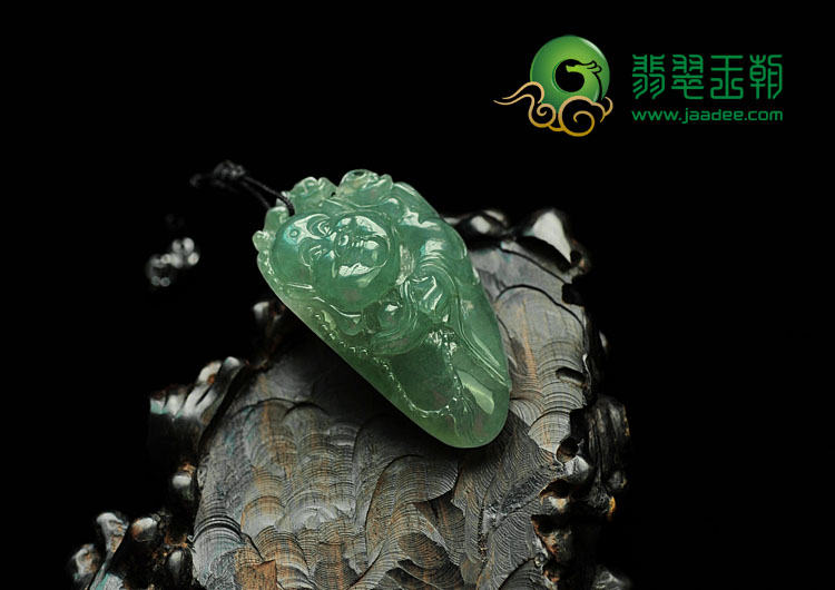 (超值推荐)冰种晴水缅甸翡翠“元宝笑佛”挂件