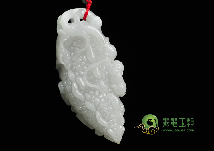 糯冰种缅甸翡翠苦尽甘来手玩件