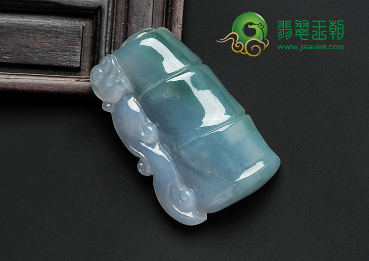 (超值推荐)冰种紫罗兰缅甸翡翠节节高升挂件