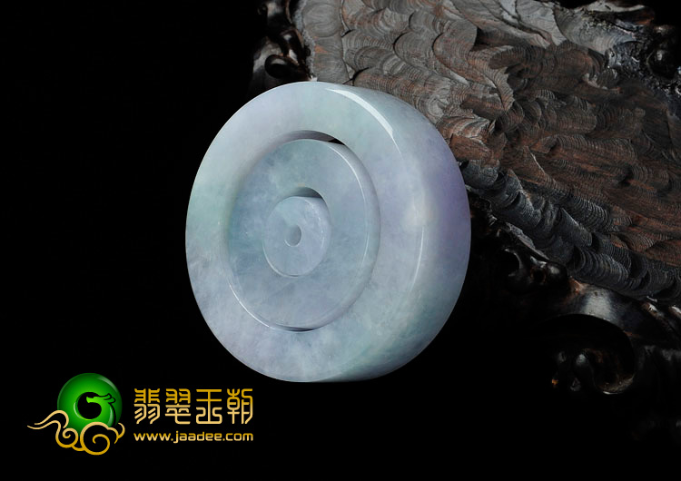 糯冰种春带彩缅甸翡翠/腰环/挂件