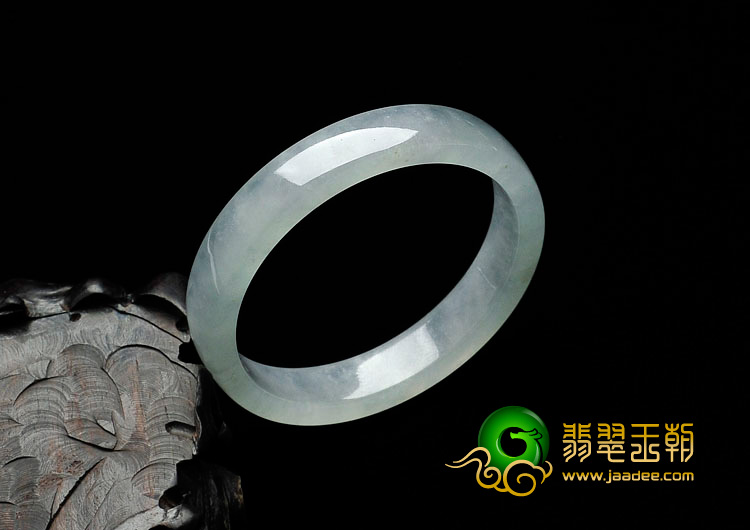 冰种晴水缅甸翡翠童镯（43.2mm）