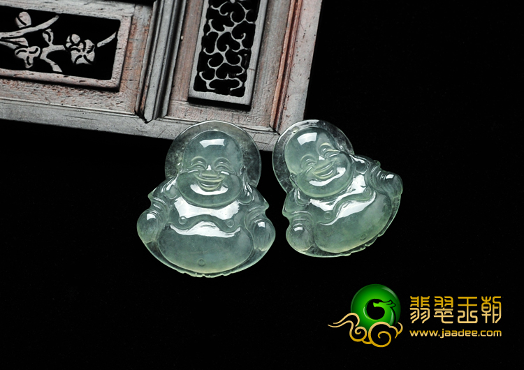 冰种晴水缅甸翡翠玉佛挂件（单价）