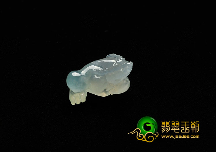 （一口价扫货）冰种淡晴水缅甸翡翠A货金蟾戒面