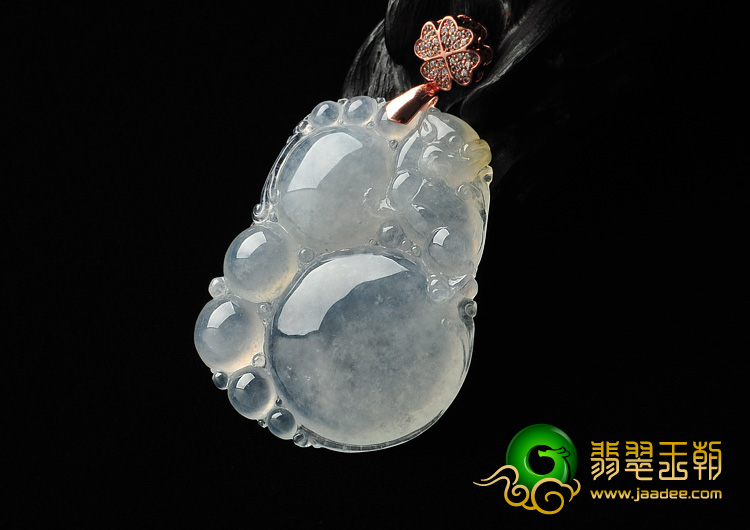 (超值推荐)冰种晴水缅甸翡翠A货有求必应挂件