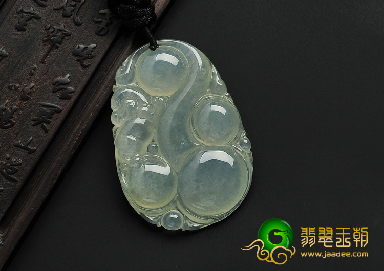 冰种晴水缅甸翡翠A货有求必应挂件