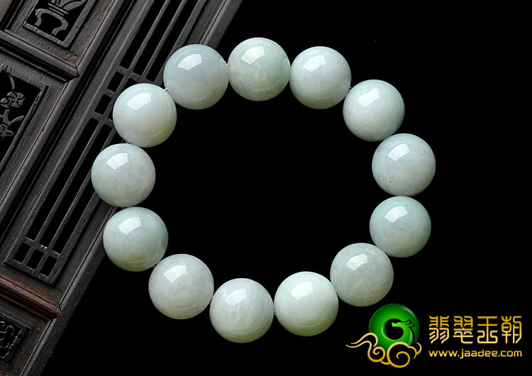 细糯种晴水缅甸翡翠A货手链