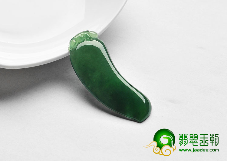 冰种油青缅甸翡翠A货福瓜挂件