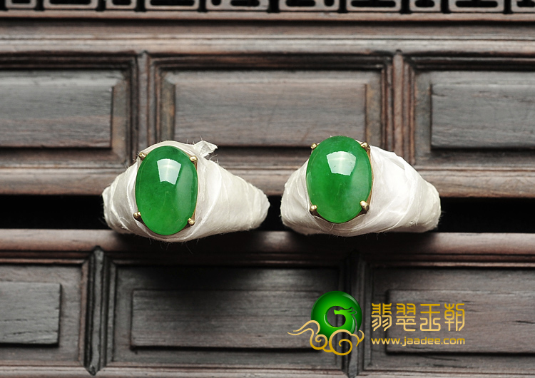 冰种蓝绿满绿缅甸翡翠A货戒面（一批走）