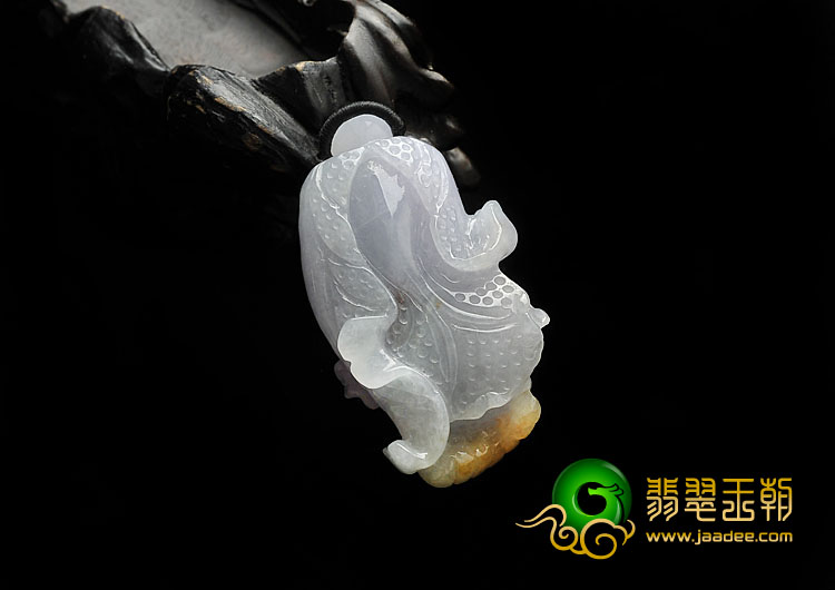 糯冰种晴水缅甸翡翠A货白菜挂件