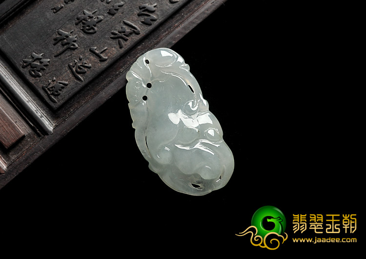 冰种晴水缅甸翡翠A货佛手挂件