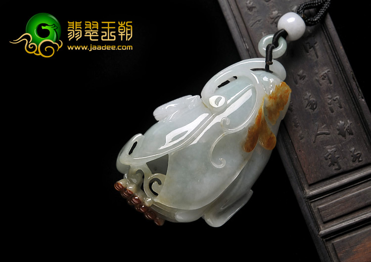 糯冰种晴水褐红翡缅甸翡翠A货玉兰花手玩件