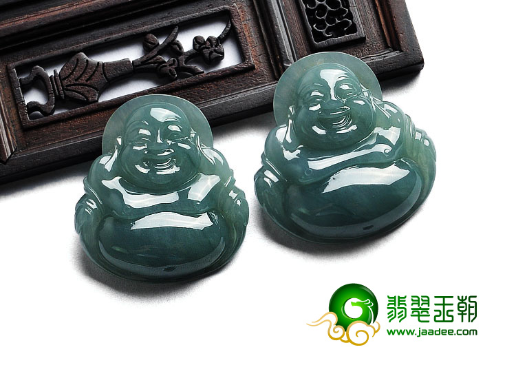 糯冰种晴水缅甸翡翠A货玉佛挂件（一批走）