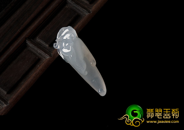 冰种缅甸翡翠A货佛手挂件