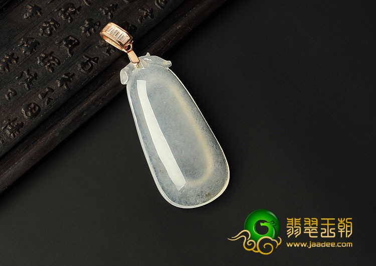 冰种缅甸翡翠A货福瓜挂件