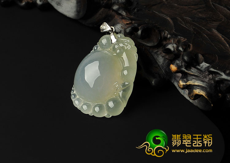 (超值推荐)冰种淡黄翡缅甸翡翠A货有求必应挂件