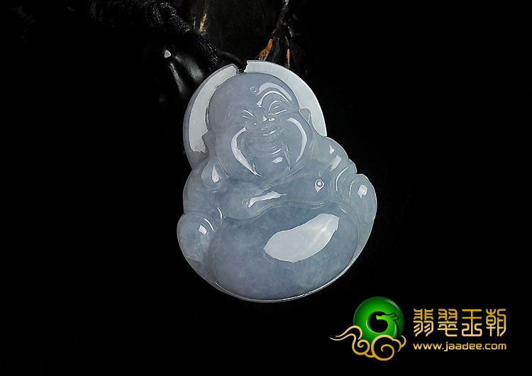 (超值推荐)糯冰种紫罗兰缅甸翡翠A货玉佛挂件