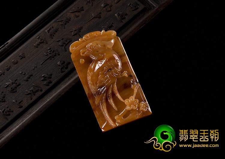 糯冰种褐红翡缅甸翡翠A货英明神武挂件