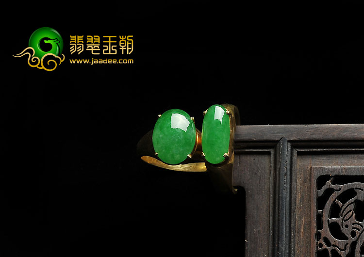 糯冰种阳绿缅甸翡翠A货戒面（一批走）