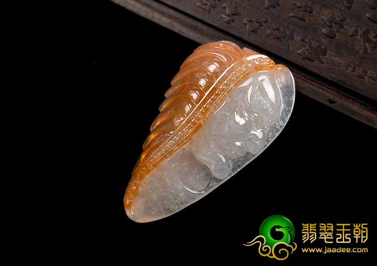 冰种红黄翡缅甸翡翠A货太阳之子挂件