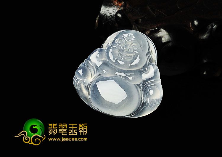 冰玻种缅甸翡翠A货缅甸翡翠A货玉佛挂件