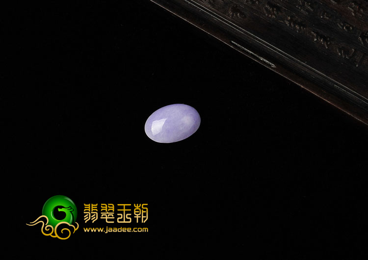 糯冰种紫罗兰缅甸翡翠A货戒面