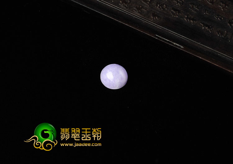 糯冰种紫罗兰缅甸翡翠A货戒面