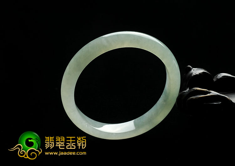 冰种晴水缅甸翡翠A货手镯（56.2mm）